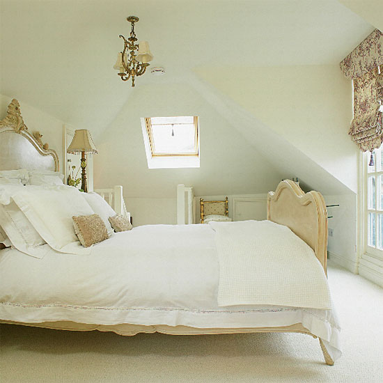 French-style loft bedroom French-style loft bedroom