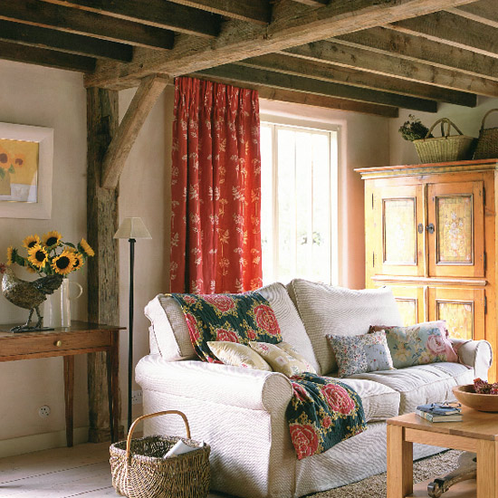 Country living room | Decorating ideas | Living room furniture | Image | Housetohome.co.uk