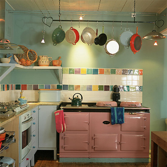 colourful kitchen ideas - feed kitchens