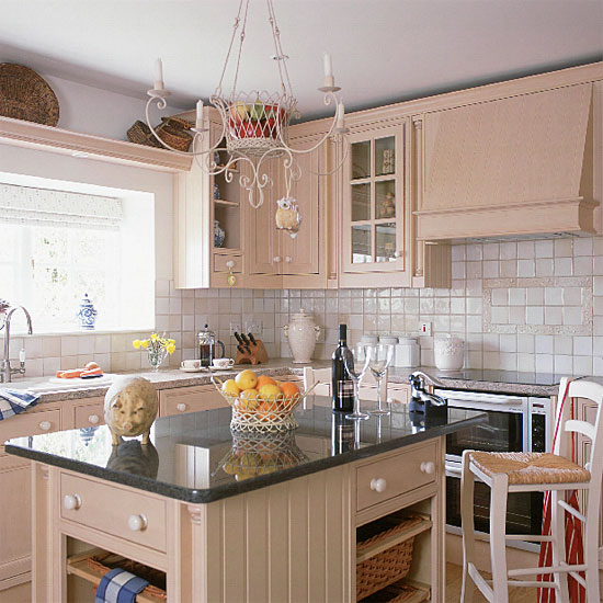 Cream Traditional Kitchen Kitchen Design Decorating Ideas Image