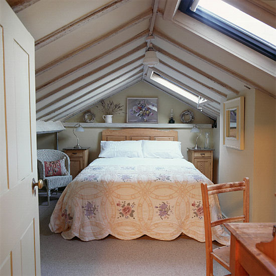 Loft conversion bedroom | Bedroom furniture | Decorating ideas