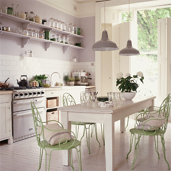 French-style kitchen/diner | Kitchen design | Decorating ideas | Image | Housetohome