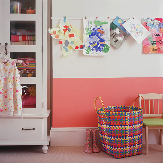 Girl's bedroom storage | PInk bedroom | Image | Housetohome.co.uk