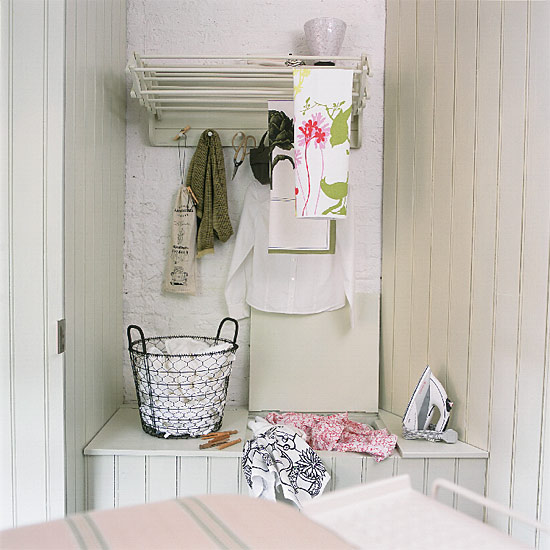 Utility room storage