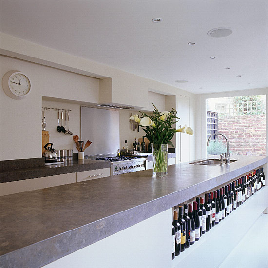 Contemporary open-plan kitchen | Kitchen design | Decorating ideas | Image | Housetohome
