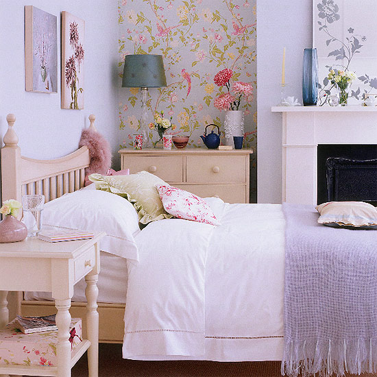 Dainty bedroom Dainty bedroom | Bedroom furniture | Decorating ideas | Image | Housetohome.co.uk