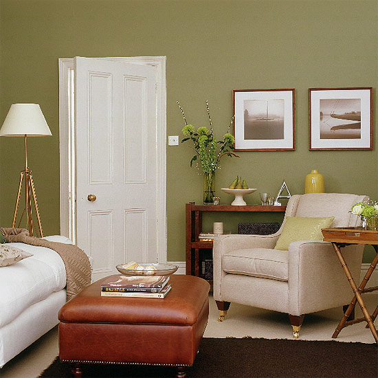 Olive living room | housetohome.co.uk