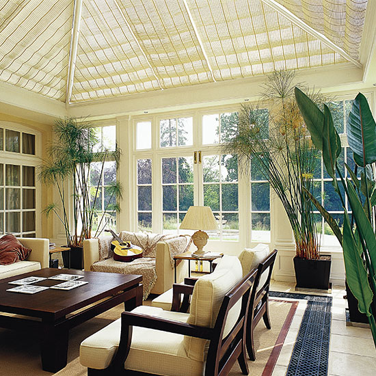 Enjoy the sun without venturing into the chill outdoors