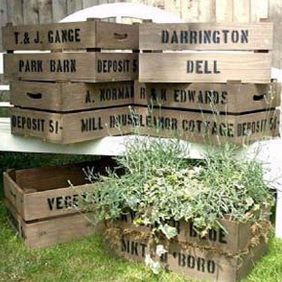 Traditional Wooden Planters from Plantabox