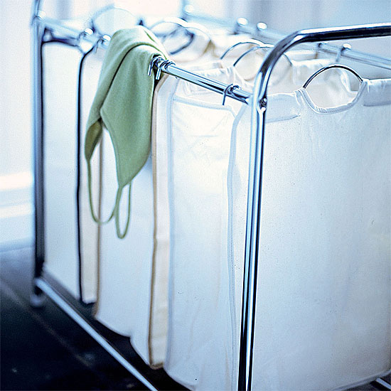Utility room clothes dividers