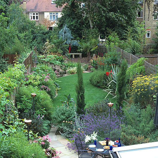 Suburban garden haven