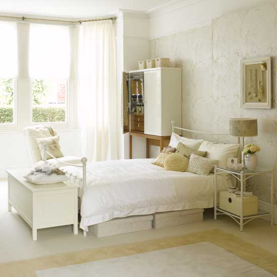 Elegant white bedroom | Bedroom furniture | Decorating ideas | Image ...