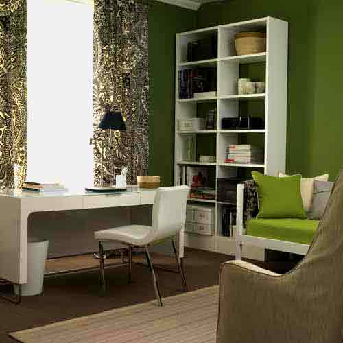 Bedroom home office | Office furniture | Decorating ideas | Image ...