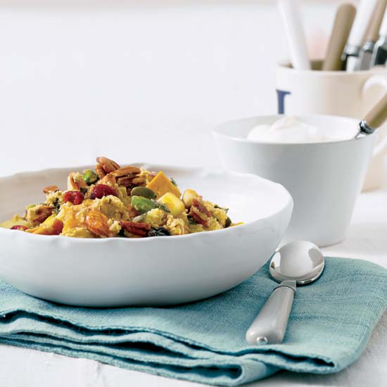Start your day the healthy way with a bowl of fresh muesli