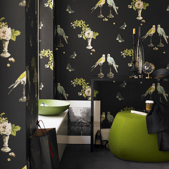 Statement wallpaper | Wallpaper ideas | PHOTO GALLERY | Livingetc | Housetohome.co.uk