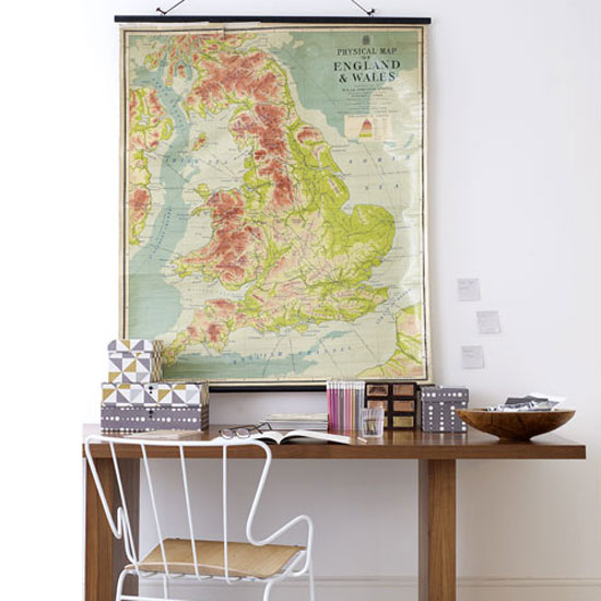 Vintage style home office