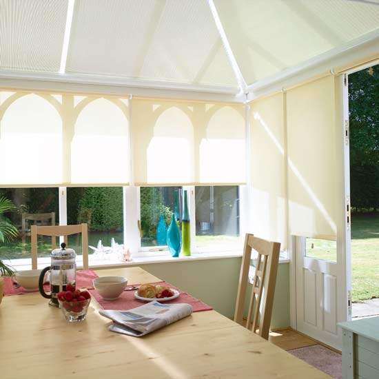 Blind interest conservatory | Conservatories | Conservatory decorating ideas | PHOTO GALLERY | Housetohome.co.uk
