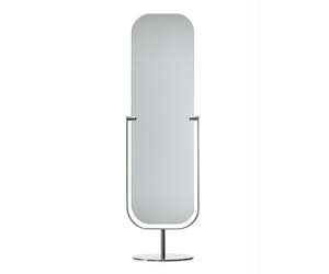 Designer double-sided mirror by Jasper Morrison