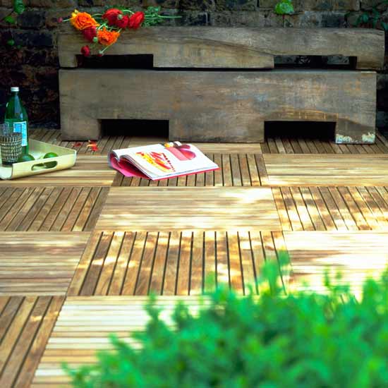 Use decking tiles Use decking tiles | Garden decking design ideas - 10 of the best | Gardens | Livingetc | PHOTO GALLERY