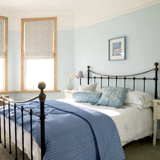 Calming blue bedroom | Bedroom furniture | Decorating ideas | Image ...