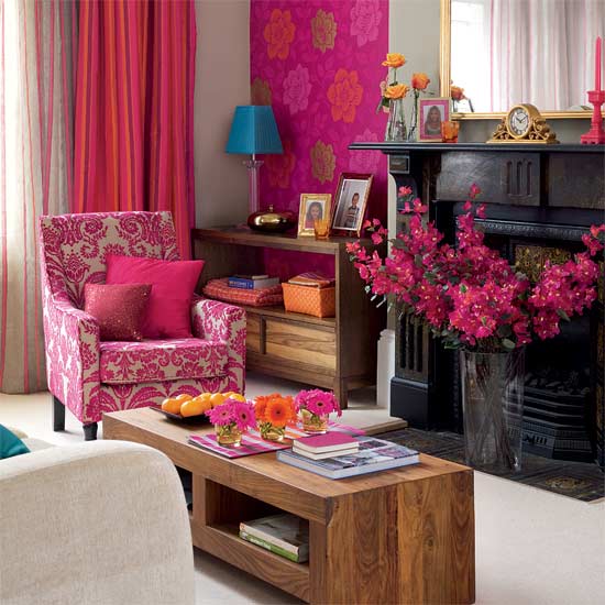 Bright tropical-style living room | Living room furniture | Decorating