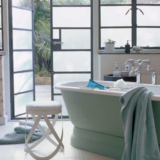 Fresh green bathroom | Bathroom vanities | Decorating ideas | Image | Housetohome