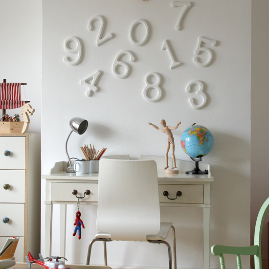 Child's study area | Home office | Office furniture | Decorating ideas | Image | Housetohome