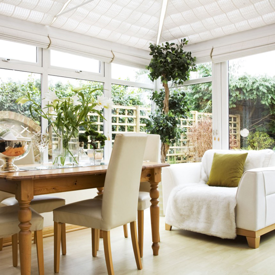 White conservatory