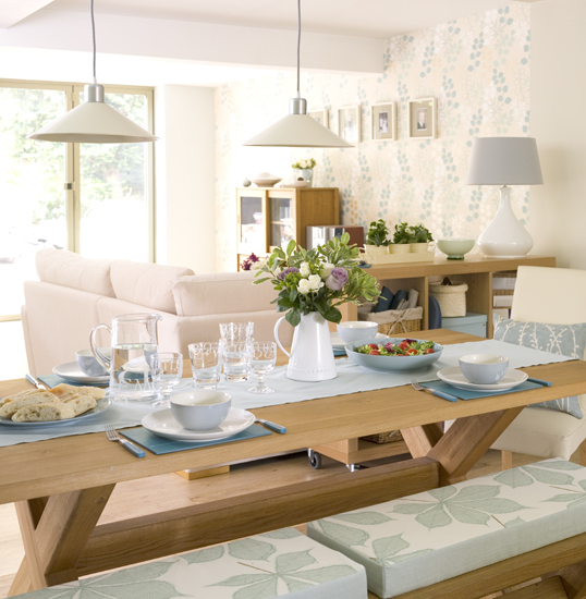 Open-plan dining area Open-plan dining area IH image - housetohome