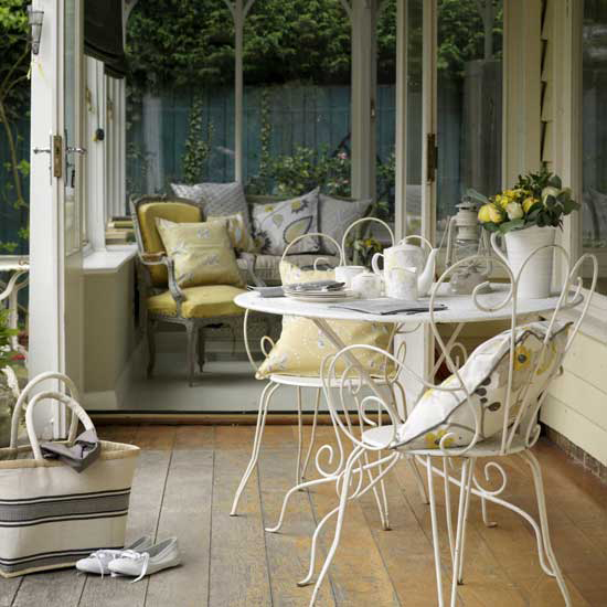 Pretty conservatory