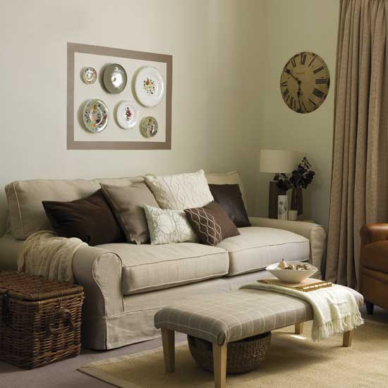 Warm and cosy living room | housetohome.co.uk