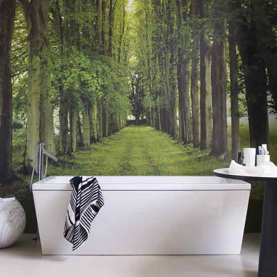 Woodland bathroom