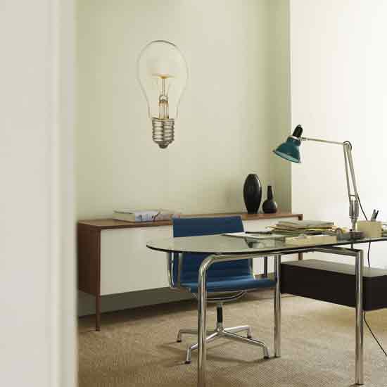 Lightbulb home office Letc Lightbulb home office Letc - housetohome