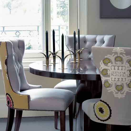Striking dining room Striking dining room HG - housetohome