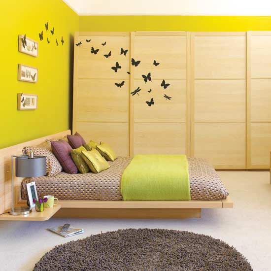 Yellow bedroom | Modern bedrooms | PHOTO GALLERY