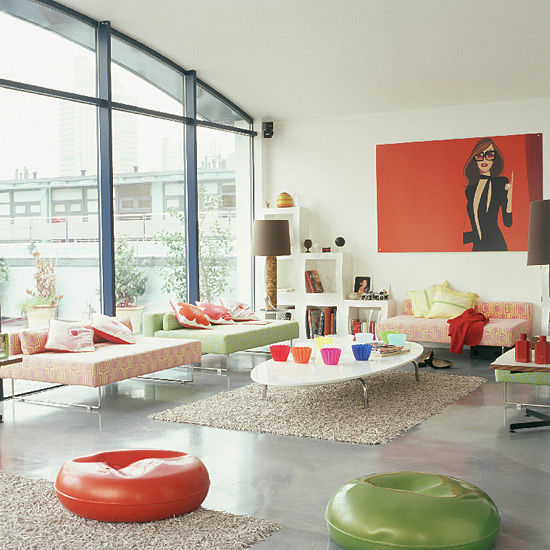 Bright and breezy living room | Modern living rooms | Contemporary living rooms | PHOTO GALLERY | Housetohome.co.uk