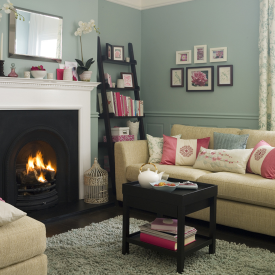 Oriental-style living room IH - housetohome