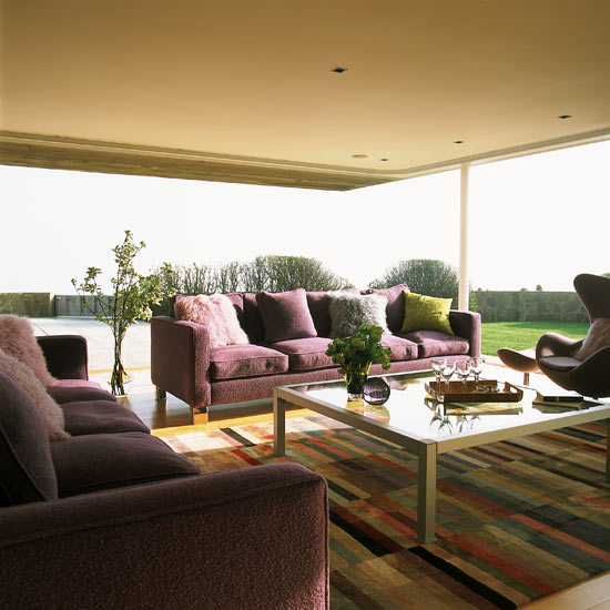 Open-plan living room Open-plan living room | Coastal home | Beach house tour | PHOTO GALLERY | housetohome.co.uk