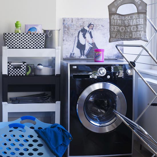 Modern laundry room