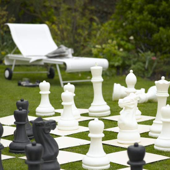 Outdoor chess set | Weird and wonderful garden | Garden design | PHOTO GALLERY | Livingetc