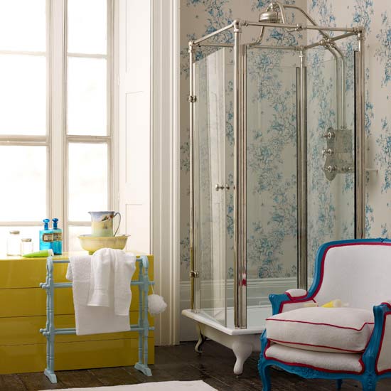 Vintage bathroom | Bathroom idea | Shower | Image | Housetohome.co.uk