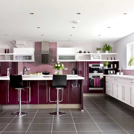 Berry kitchen Kitchens Decorating ideas Image housetohome.co.uk