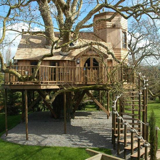 Tree castle from Blue Forest Tree castle from Blue Forest | Children's playhouses | Children's playhouses | PHOTO GALLERY | Housetohome.co.uk