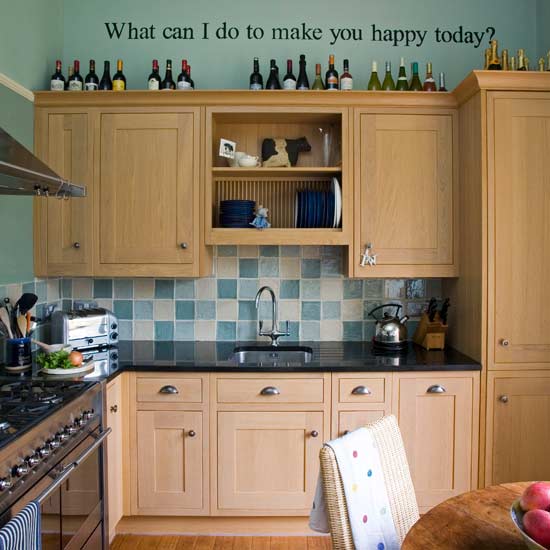 Light Blue Kitchen Walls