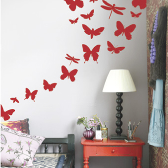 butterfly walls