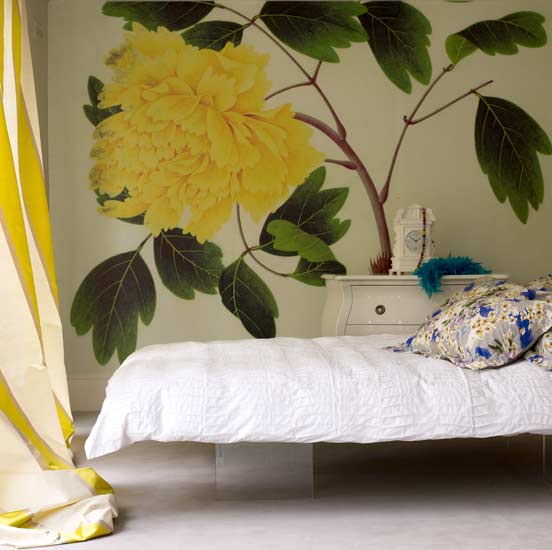 Make walls bespoke - choose your own image and have it digitally printed to create a statement wallpaper 