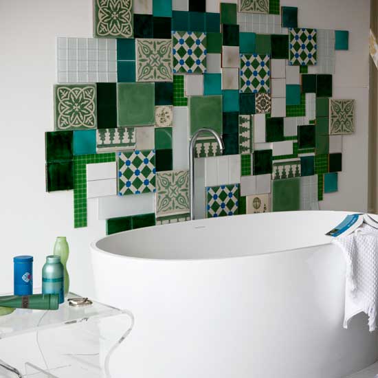 Tile a creative collage Tile a creative collage | Transform your walls | Home ideas | PHOTO GALLERY | Housetohome.co.uk