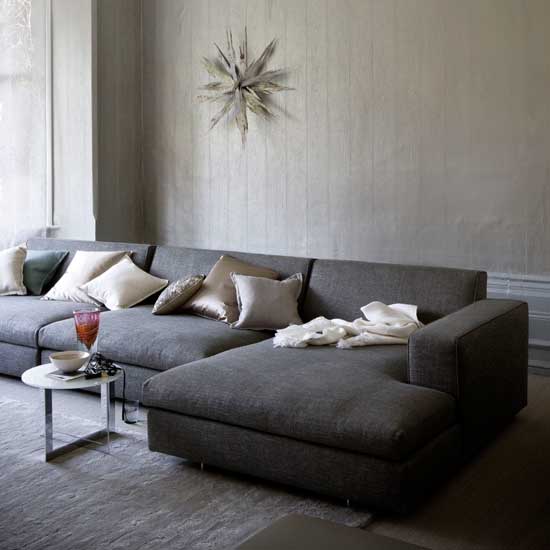 Grey living room 