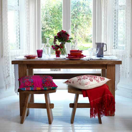 Colourful accents dining room Colourful accents dining room | Dining rooms | Image | Housetohome