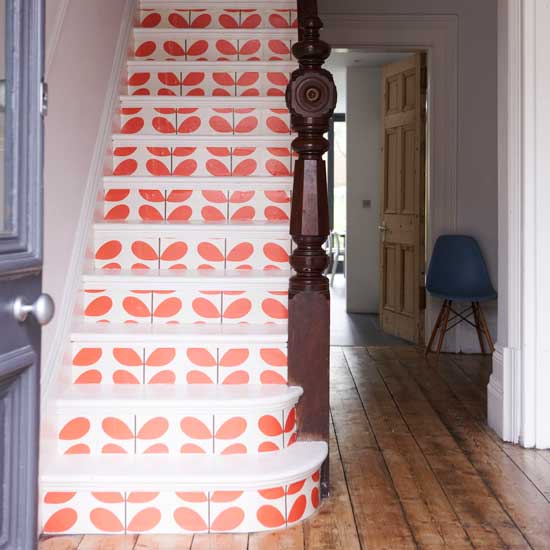 Bold red staircase Restored Victorian villa | Home design ideas | PHOTO GALLERY | Housetohome.co.uk